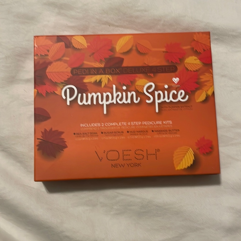 NWT - Pedi In A Box - Pumpkin Spice